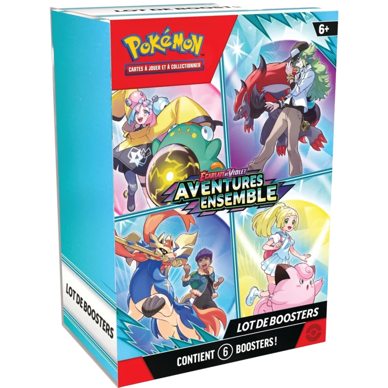Pokémon – Bundle Aventures Ensemble – Français (6 Boosters)