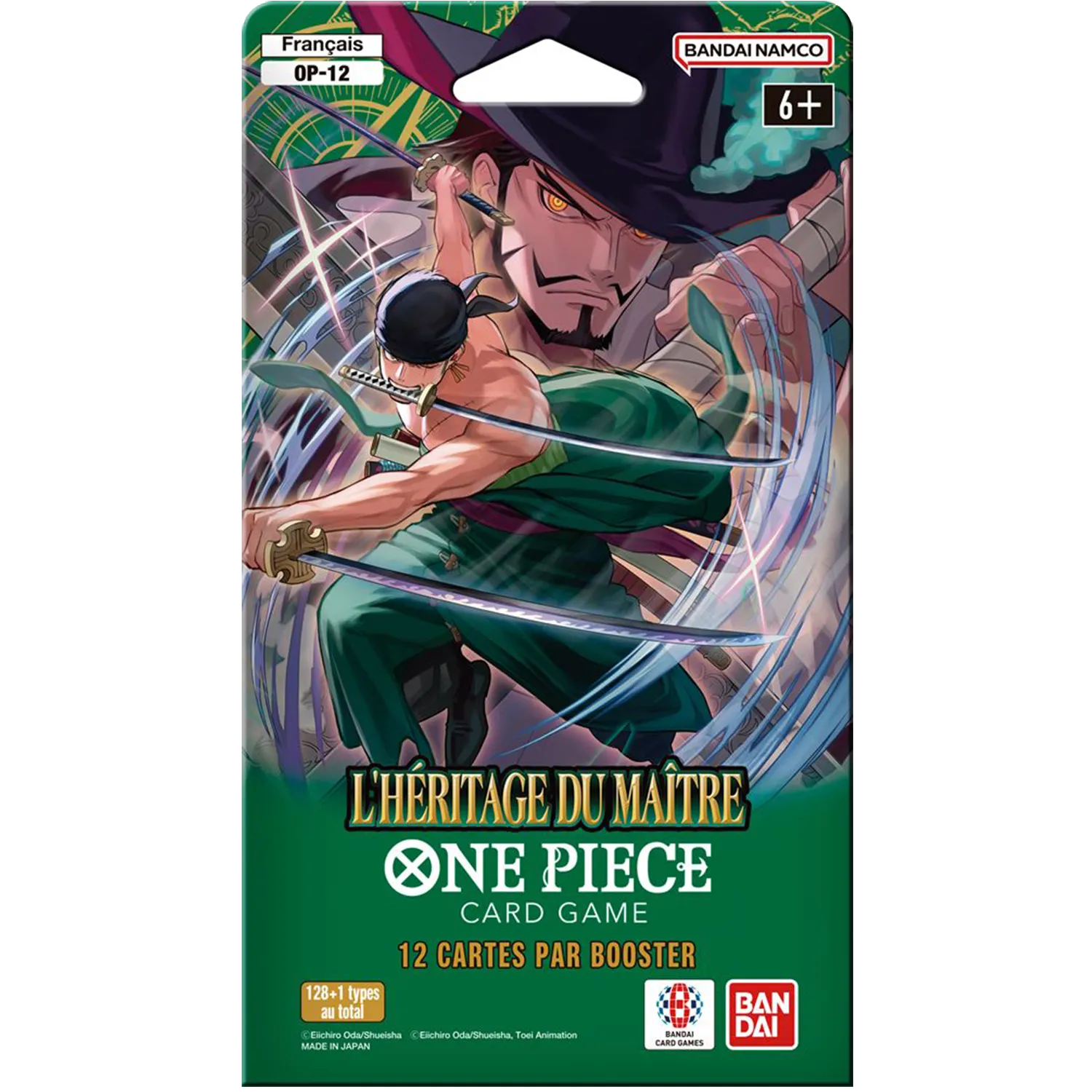 One Piece Card Game – Booster Blister OP12 L&rsquo;Héritage du Maître – Français (1 Booster)