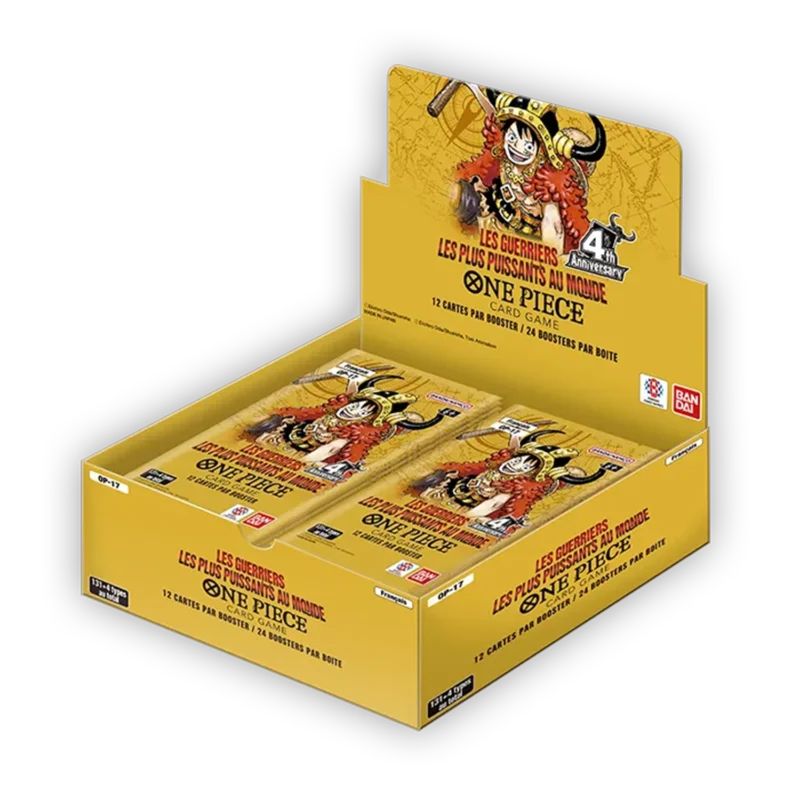 One Piece – Display Les Guerriers Les Plus Puissants au Monde – Français (24 Boosters)