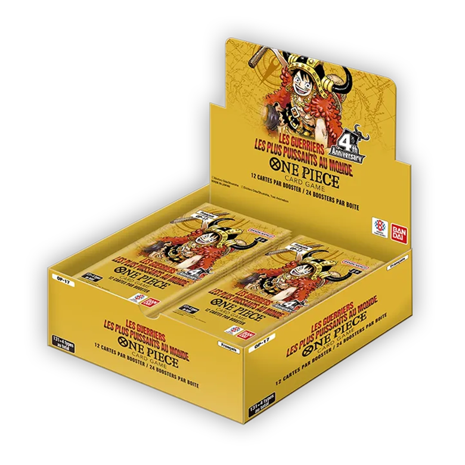 One Piece – Display Les Guerriers Les Plus Puissants au Monde – Français (24 Boosters)