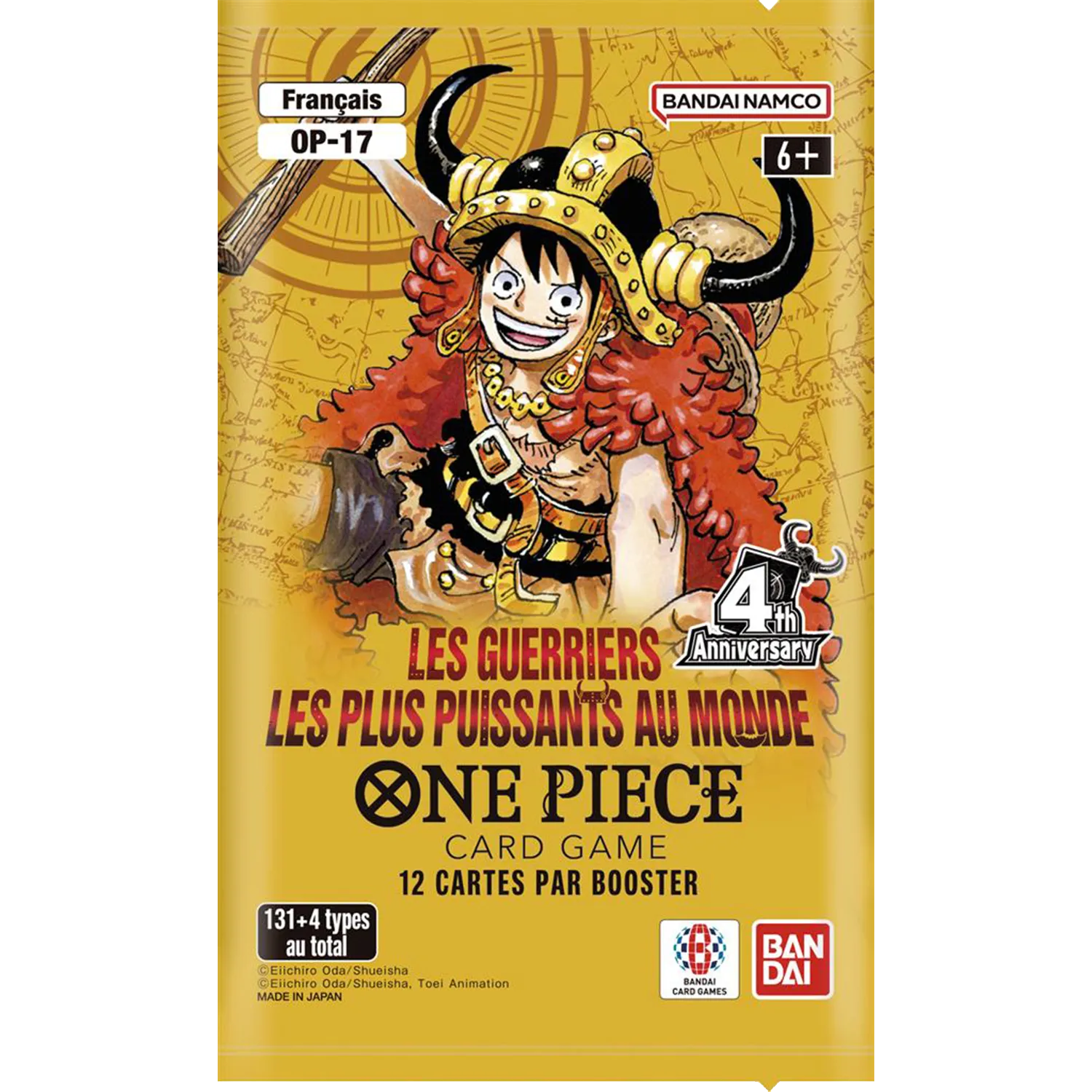 One Piece – Display Les Guerriers Les Plus Puissants au Monde – Français (24 Boosters)