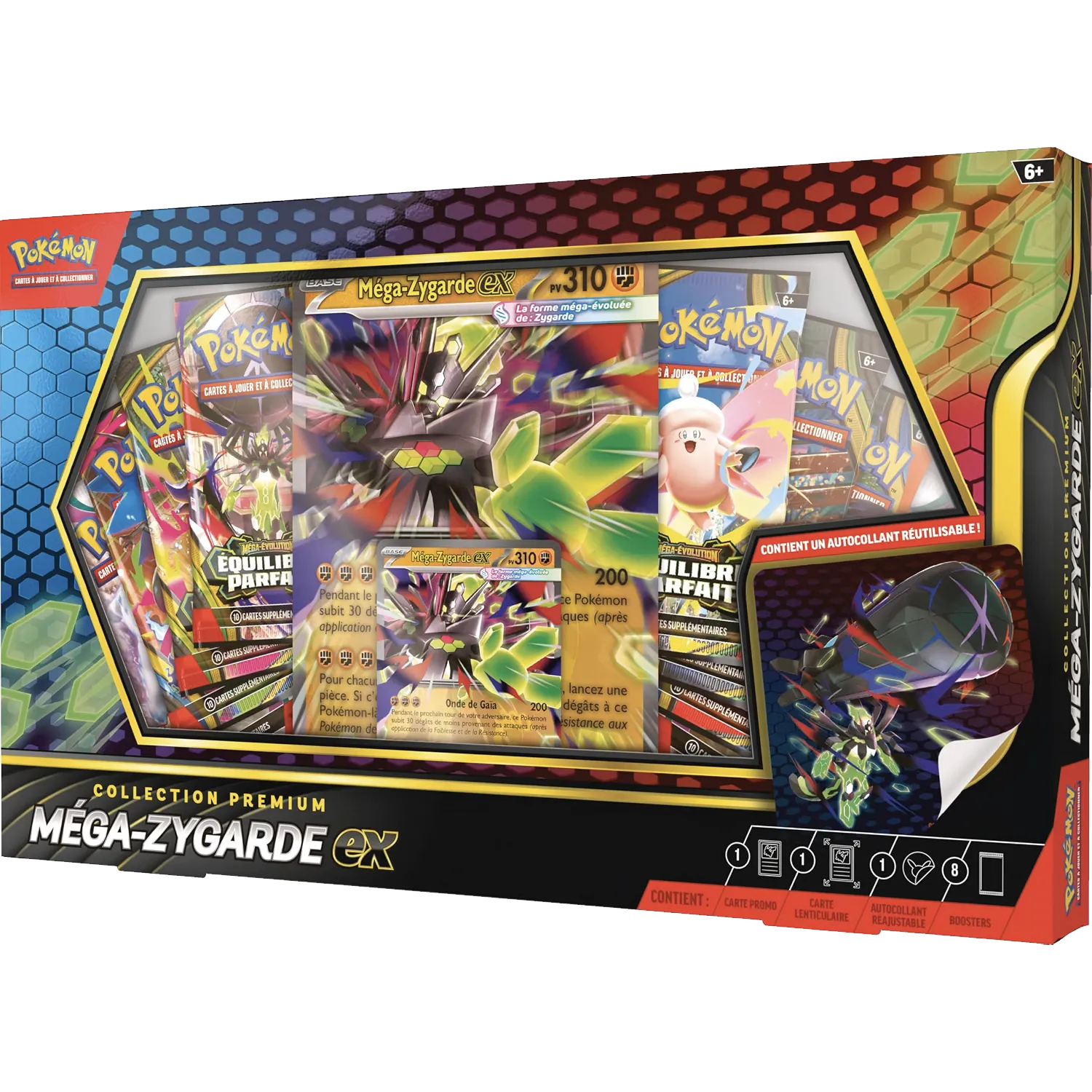 Pokémon – Collection Premium Méga Zygarde Ex – Français (8 Boosters)
