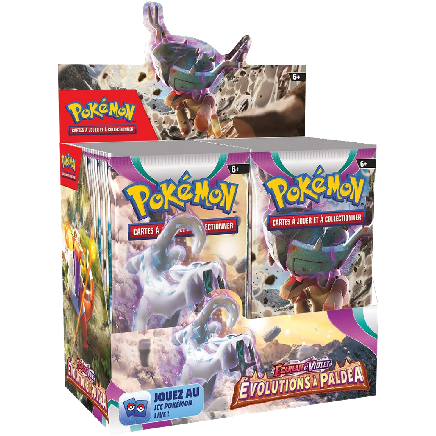 Pokémon – Display Evolutions à Paldea – Français (36 Boosters)