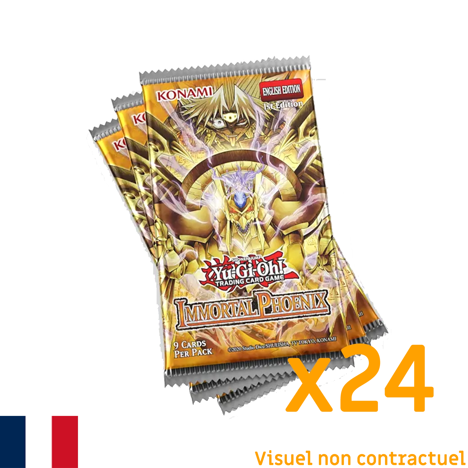 Yu-Gi-Oh! – Display Immortal Phoenix – Français (24 Boosters)
