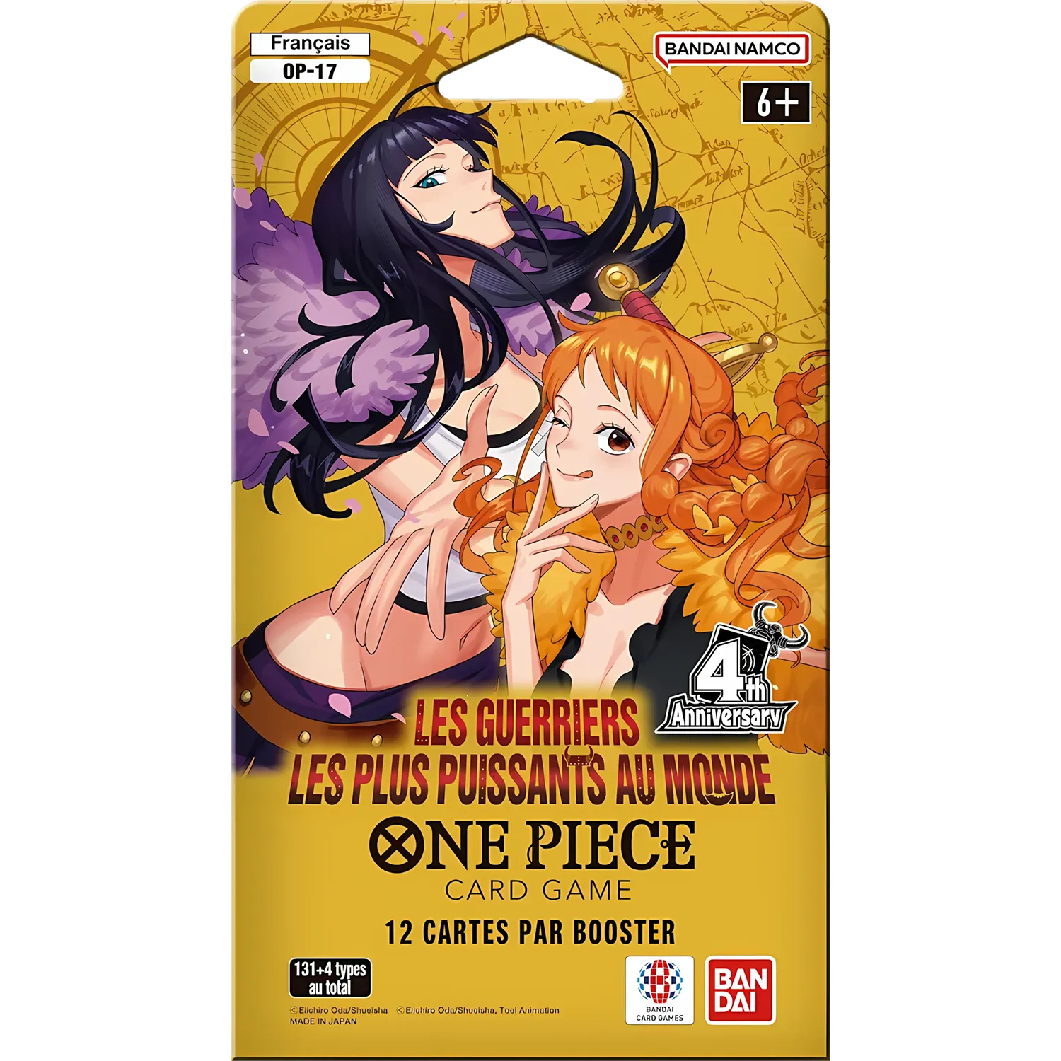 One Piece Card Game – Booster Blister OP17 Les Guerriers Les Plus Puissants au Monde – Français (1 Booster)