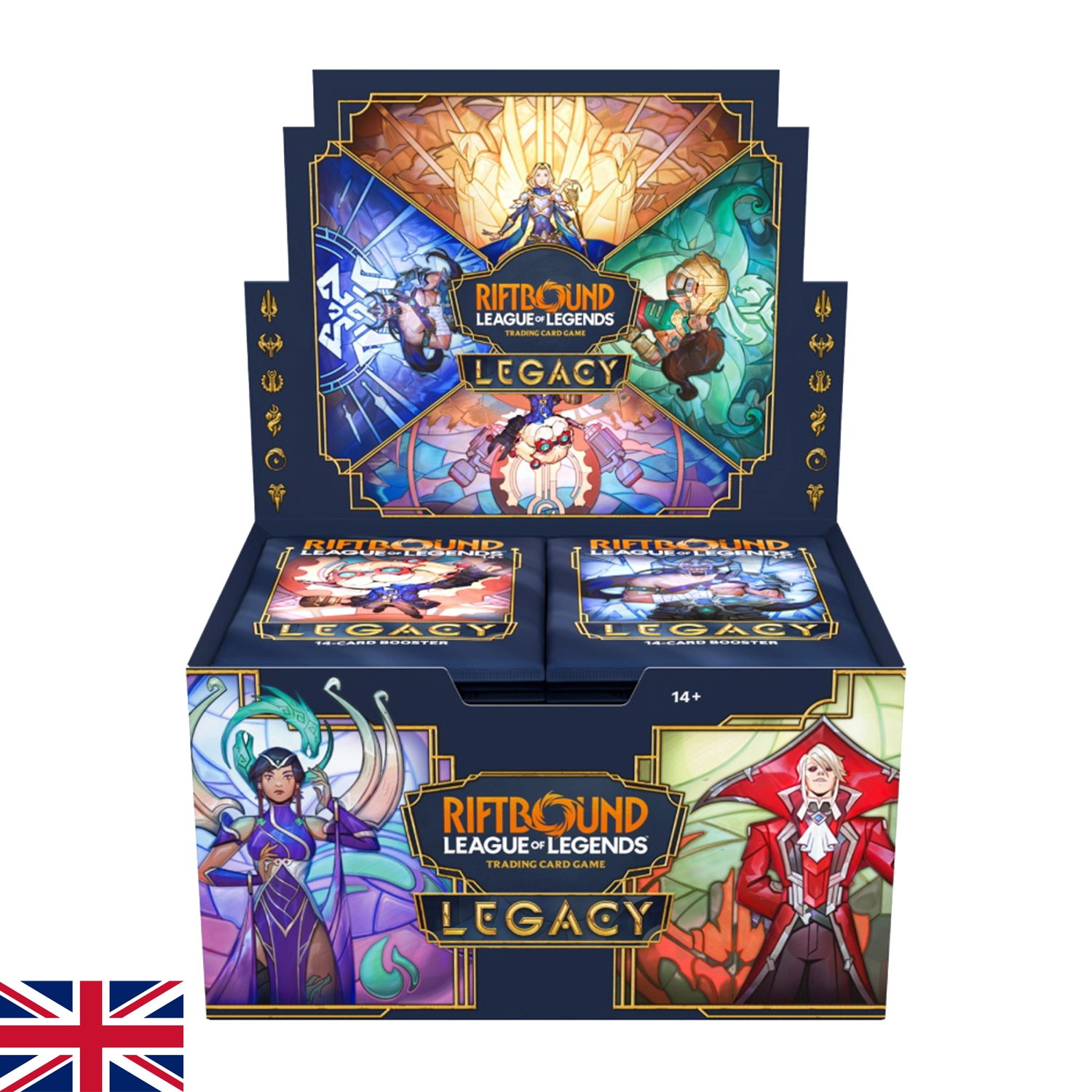 Riftbound League of Legends – Display Legacy – Anglais (24 Boosters)