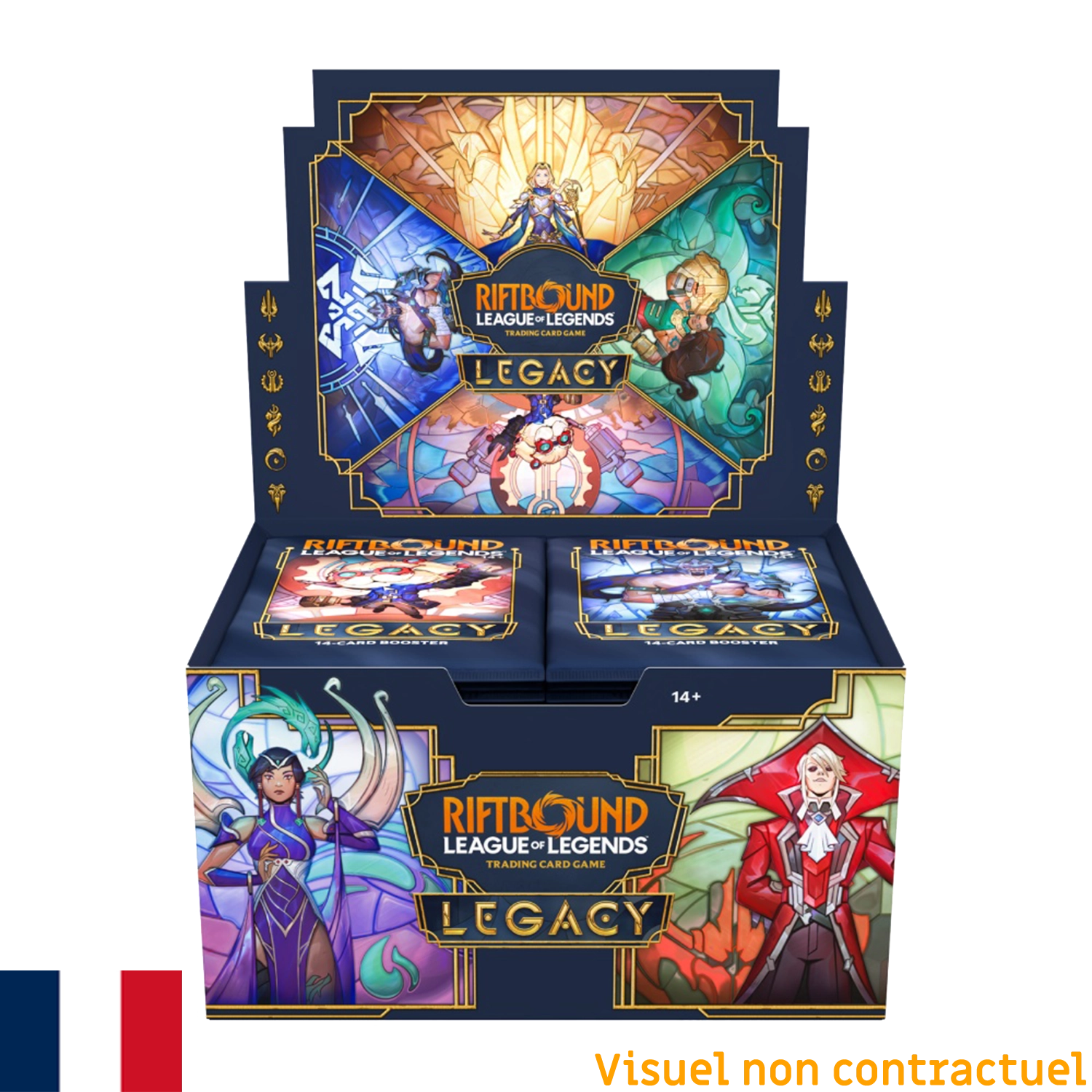 Riftbound League of Legends – Display Héritage – Français (24 Boosters)
