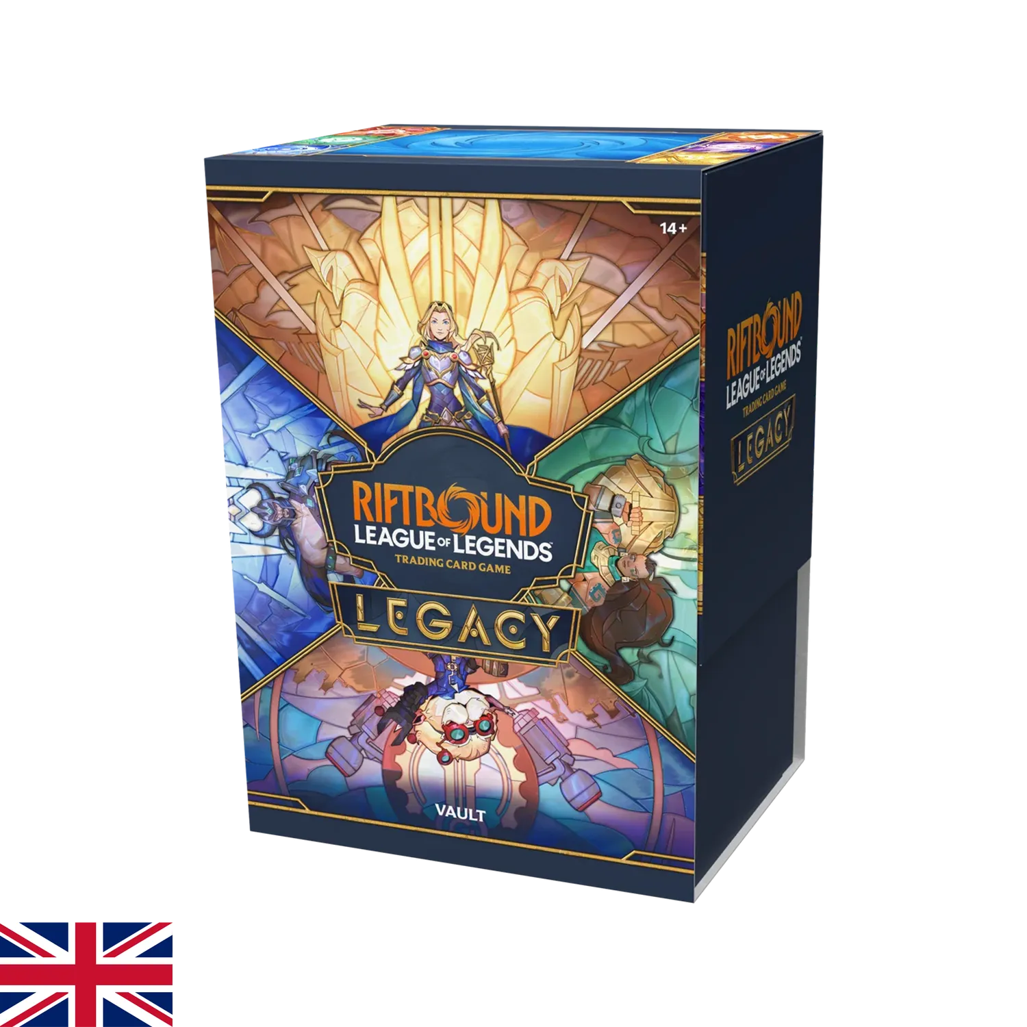 Riftbound League of Legends – Coffre-Fort Legacy – Anglais (6 Boosters)