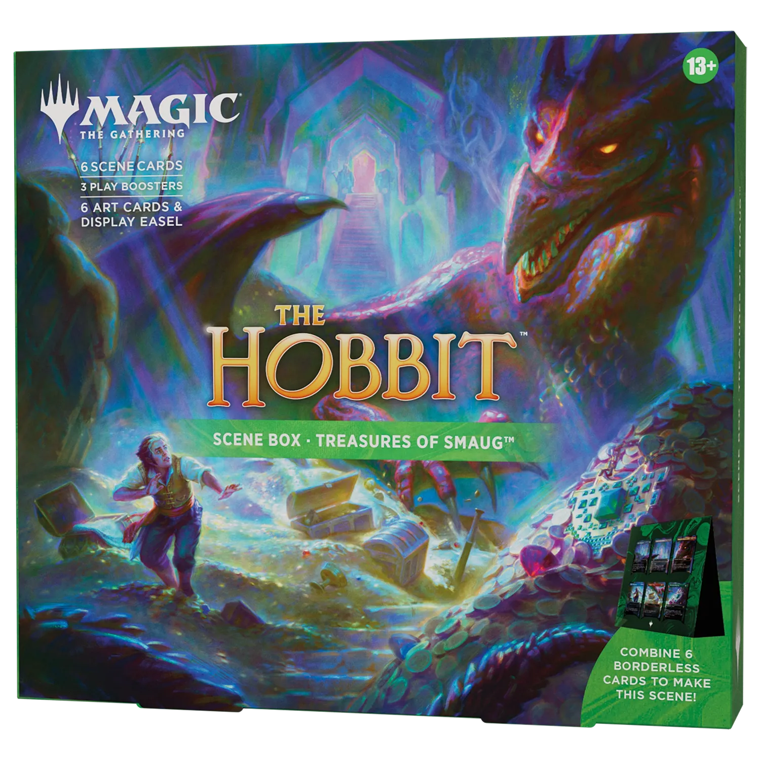 Magic The Gathering – Scene Box Crack the plates & Treasures of Smaug – Anglais (6 Boosters)