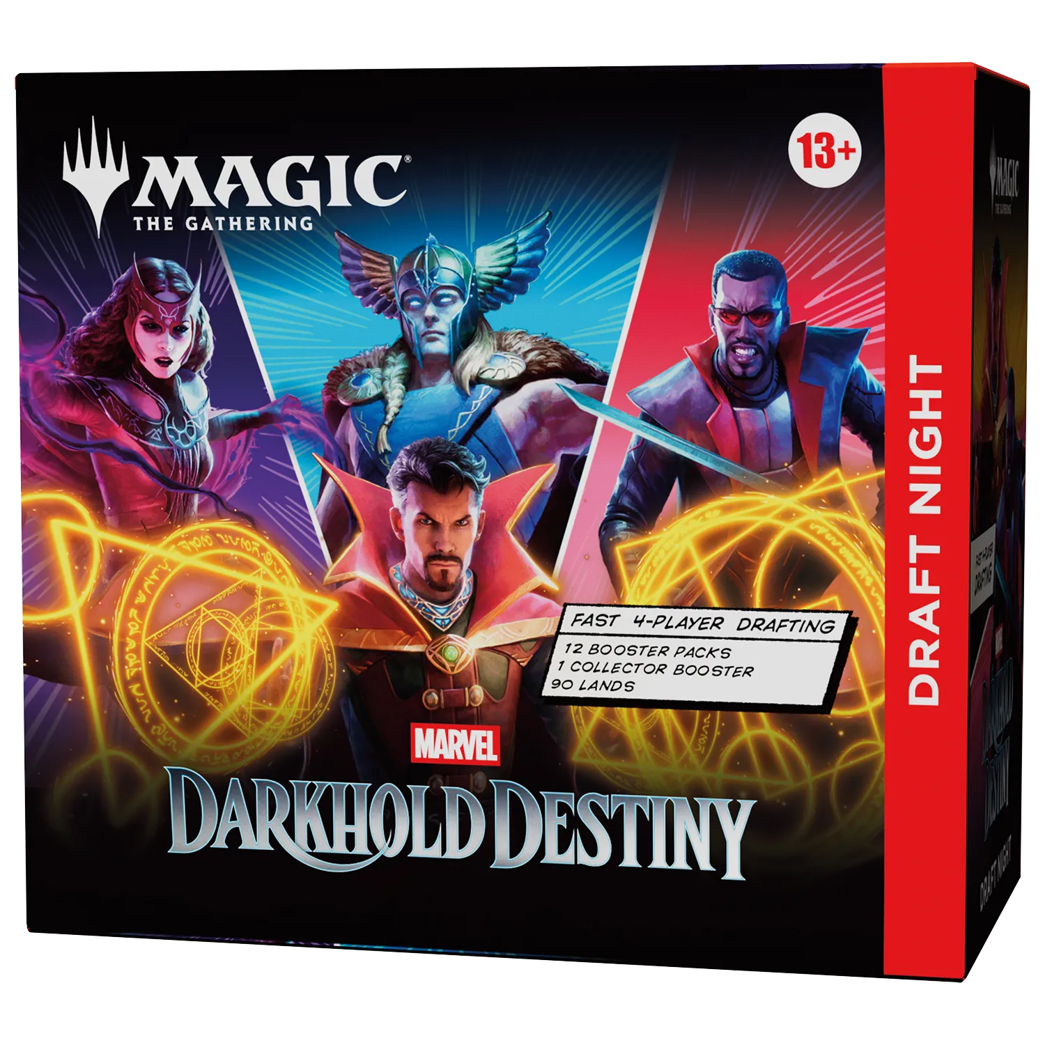 Magic The Gathering – Draft Night Darkhold Destiny – Anglais (13 Boosters)