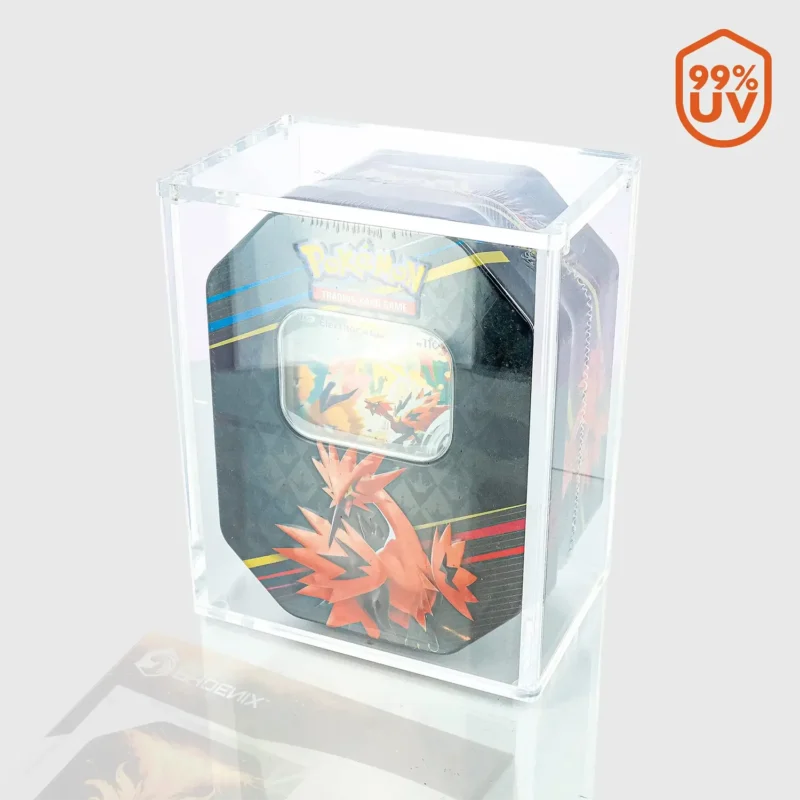 Phoenix Shield – Protection Acrylique pour Pokebox Pokémon